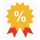 Offre De Reduction Badge De Reduction Etiquette De Reduction Icône