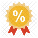 Offre De Reduction Badge De Reduction Etiquette De Reduction Icône