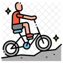 Offroad-Radfahren  Symbol