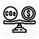 Offset Carbon Capture Icon