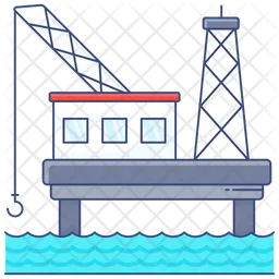 Offshore Platform  Icon