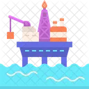 Offshore-Plattform  Symbol