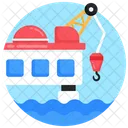 Sea Rig Offshore Drilling Offshore Rig Icon