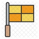 Offside Flag Foul Wave Icon