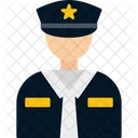 Oficial Policia Exercito Ícone