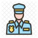 Policia Policia Oficial Icono