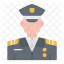 Policia Policia Oficial Icono