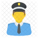 Policia Oficial Policia Icono