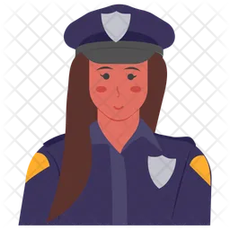 Oficial de policía  Icono