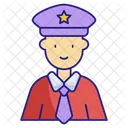 Oficial De Policia Icono