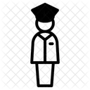 Oficial De Policia Policia Policia Icono
