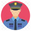 Policia Fuerza Oficial Icono