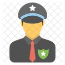 Policia Oficial Policia Icono