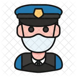 Oficial de policía  Icono