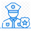 Oficial de policía  Icono