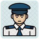 Oficial De Policia Policia Oficial Icono