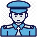 Oficial De Policia Policia Oficial Icono