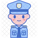 Oficial De Policia Icono