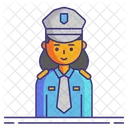 Oficial De Policia Icono