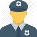 Policia Oficial Policia Icono