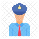 Policia Policia Oficial Icono