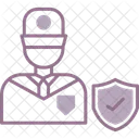 Oficial De Seguridad Seguridad Oficial Icono