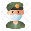 Avatar Militar Soldier Icono