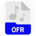 Ofr Archivo Formato Icono