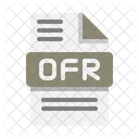 Ofr File Document Icon