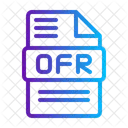 Ofr File Document Icon