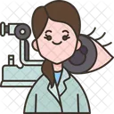 Oftalmologista Optometrista Oftalmologista Ícone