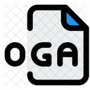 Oga File Audio File Audio Format Icon
