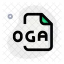 Oga File Audio File Audio Format Icon