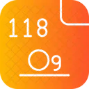 Oganesson Periodic Table Atom Icon