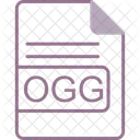 Ogg File Format Icon