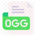 Ogg Dokument Datei Symbol