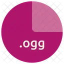 Ogg File Format Icon