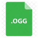 Ogg File Format Icon