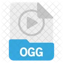 Datei OGG Format Symbol