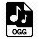 Ogg Datei Format Symbol