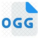 OGG Datei Audiodatei Audioformat Symbol