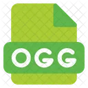 Ogg Document File Format Icon