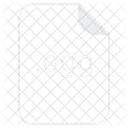 Ogg File Document Icon
