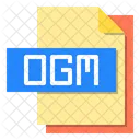 Ogm File Format Type Icon