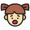 Girl Emoji Child 아이콘