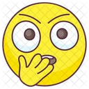 Oh Gosh Emoji Embarrassed Expression Emotag Icon