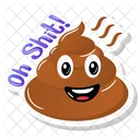 Oh Shit Poop  Symbol