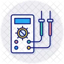 Ohmmeter Current Detecting Meter Electrometer Icon
