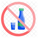 Kein Alkohol  Symbol