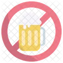 Kein Alkohol Kein Getrank Kein Trinken Symbol